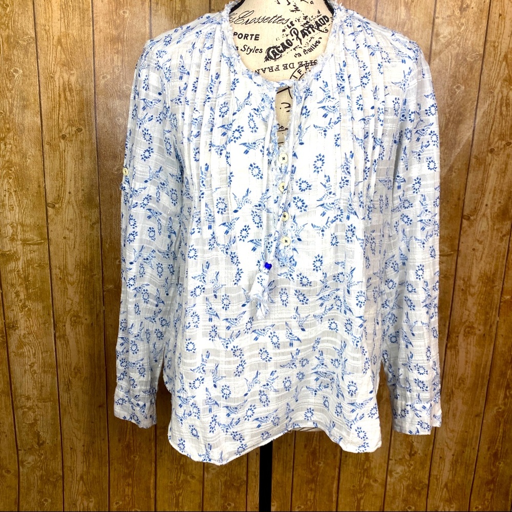 Rebeca Taylor long sleeve shirt Size M